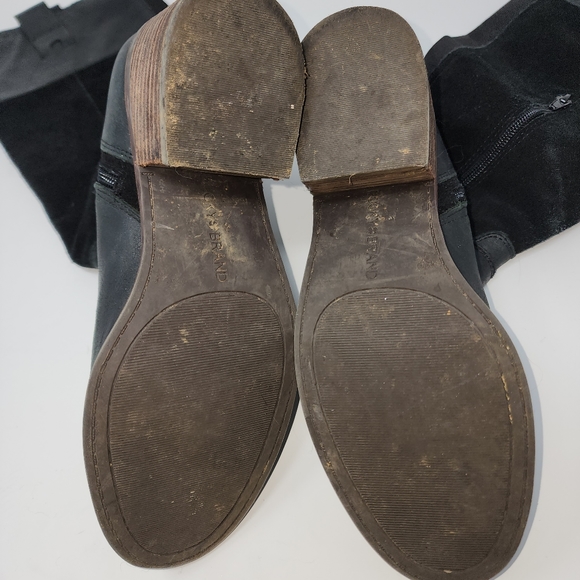 Lucky Brand black leather tall riding boot size 6.5 - Picture 14 of 16